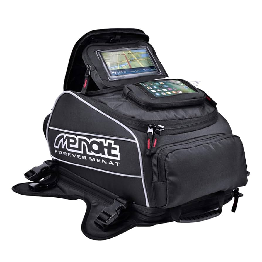 On バックパック 24L 未使用カバー付 Amazon | バイク用 協力マグネット 大容量 タンクバッグ